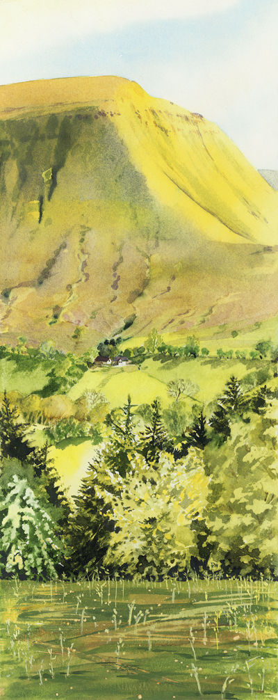 Shelter under the mountain